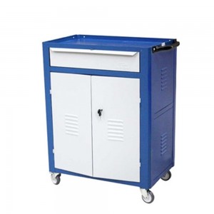 Carrinho Mecânico Fechado 1 Gaveta  2 Portas Chaveadas- Fercar - 002-159-005