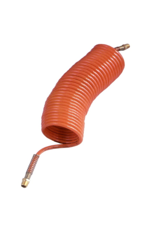 Mangueira Espiral Nylon INT 1/4'' EXT 3/8'' 7,5 mts