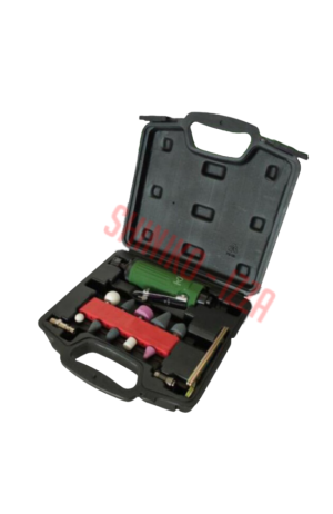 Kit  Retifica Pneumatico Potente  Com 16 Peças - PNW140210 - Kit Retifica Pneumático com 16 Peças