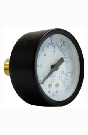 Manometro l 1/4 50mm -Arcom - Manometro l 1/4 50mm -Arcom