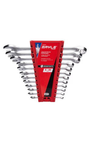 Jogo Chave Combinada 6 a 22mm com 12 peças- Mayle
