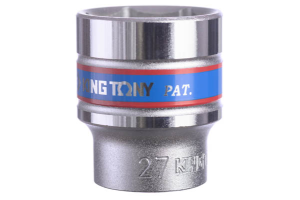 Soquete Sextavado de 27mm para Tampa do Filtro de Óleo (refil) - King Tony - 