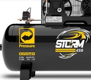 Compressor 15 pés 175 lts  110/ 220V Monofásico - Pressure - 