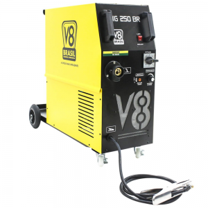 Máquina de Solda MIG 250A Monofásica sem Tocha - V8 - 