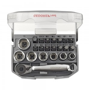 Jogo De Soquetes Com Bits 1/4