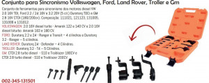 Conjunto para Sincronismo- VOLKSWAGEN-FORD- LAND ROVER- TROLLER e GM- RAVEM 131501