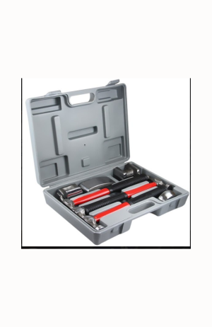 Kit martelo e Tasso para Funileiro- Jogo com 7 Peças - - Kit martelo e Tasso para Funileiro- Jogo com 7 Peças 3