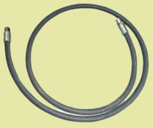 Mangueira de 1/4 para Propulsora de Graxa, com 3 Metros Lubefer LUB-MG3 - 