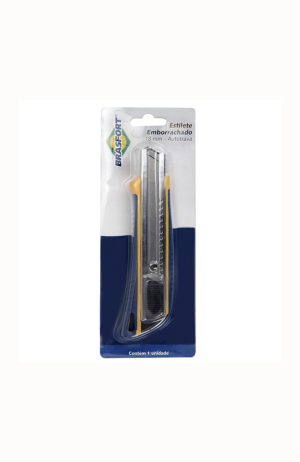 Estilete Profissional Emborrachado- Brasfort - Estilete Profissional Emborrachado- Brasfort 2