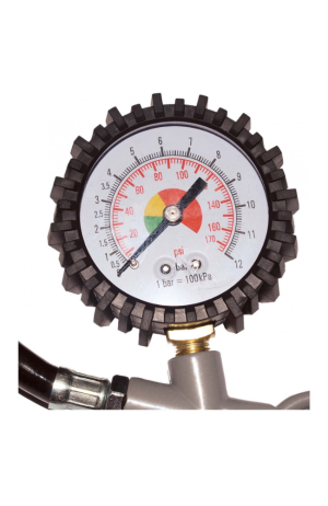 Calibrador Manual de Pneus com Manômetro Analógico -DM 010 - Calibrador Manual de Pneus com Manômetro Analógico -DM 010 2