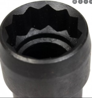 Chave Soquete Estriado de 30mm para Porca do Eixo Dianteiro - Homocinética VW  - CR Ferramentas  CR 304 - 