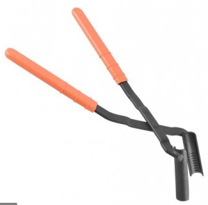 Alicate extra longo (360mm) para manuseio de cabos de velas, chicotes etc...( com cabo isolado) / CR Ferramentas  CR10 AS - 