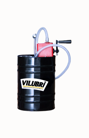 Bomba Manual para Óleo Lubrificante  10L com Acionamento de Engrenagem- Vilubri 1143
