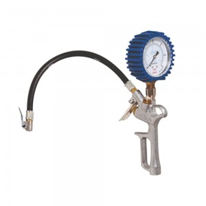 Calibrador de Pressão com Bico Presilha 0 a 60 PSI-Divisão de 1 PSI.- Steula - MS 13 A - 002-170-003