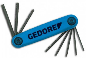 Jogo de Chave Perfil Torx Tipo Canivete 8 Peças- Gedore 024650