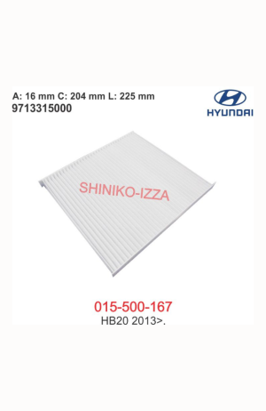 Filtro de Cabine do Ar Condicionado HB20 2013 em Diante - Filtro de Cabine do Ar Condicionado HB20 2013 em Diante 2