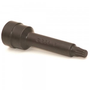 Chave tipo soquete longa 90 mm multidentada de 8 mm - 002-350-72