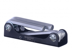 Jogo de Chave L Perfil Allen Tipo Canivete 8 Peças - King Tony 20218MR - 