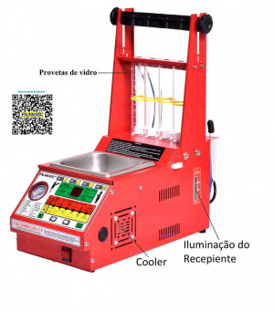 Máquina de Limpeza e Teste Injetor GDI - LB-25000 / GDI-CP - Planatc - 