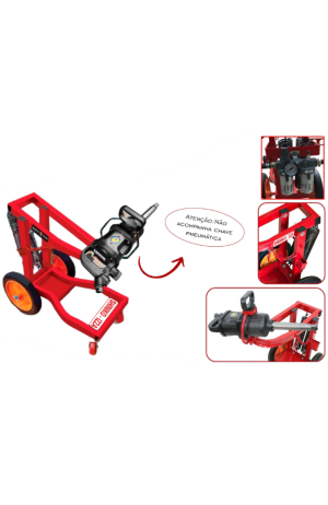 Carrinho Ergonômico para Chave de Impacto 1