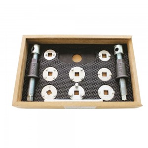 Jogo de ferramentas para posicionar o êmbolo da pinça de freio a disco traseira - 002-350-2131