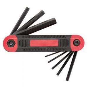 Jogo de Chave L Perfil Allen Tipo Canivete 8 Peças- EDA 9JD - 612-302