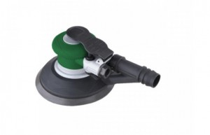 Lixadeira  Orbital Pneumática 6 Pol. com Acessórios para Aspiração -Roquite - Potente PNW140106AL - 