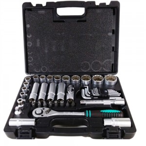Jogo De Soquetes 1/2 10 A 32mm 41 Peças