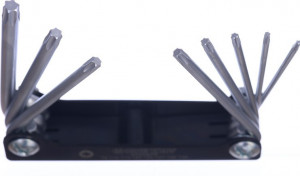 Jogo de Chave  Torx Tipo Canivete 8 Peças- King Tony - 