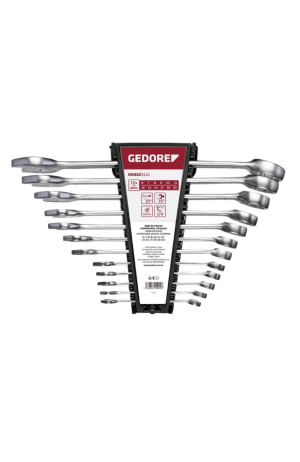 Jogo de Chaves Combinada  6-22 MM  com  12 peças- Gedore Red