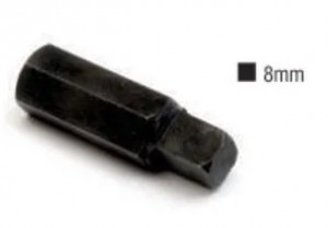 Chave com Ponta Quadrada de 8mm Sextavado com Encaixe de 12mm- CR 271 - 