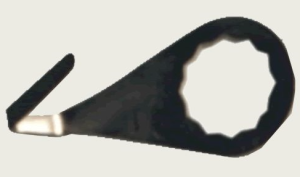 Lâmina Tipo Anzol 24mm - Lâmina Tipo Anzol 24mm