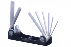 Jogo de Chave L Perfil Allen Tipo Canivete 8 Peças - King Tony 20218MR