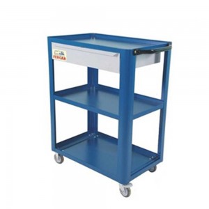 Carrinho  Para Ferramentas Soldado Com 1 Gaveta e 2 Bandejas-  Capacidade 120kg -  Fercar