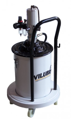 Propulsora de Graxa com Comando Portátil Tambor de 20 Kg Pneúmatica- Vilubri 1742 - 