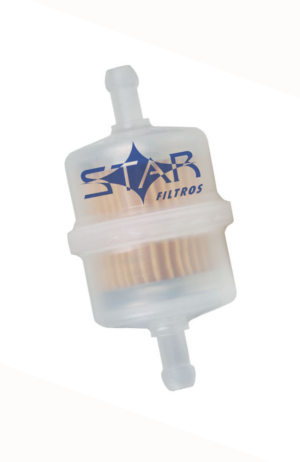 Filtro Para Motos  e Partida Rápida à Gasolina Mini  Transparente- Star BM 3000-T - Filtro Para Motos e Partida Rápida à Gasolina Mini Transparente- Star BM 3000-T 2