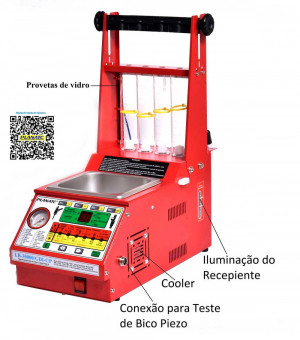 Máquina de Limpeza e Teste de Injetores e Injeção Direta LB-30000 - GDI-CP -Planatc
