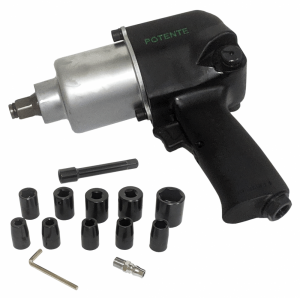 Kit chave de Impacto 1/2 Pneumática 79,6  KGF -Potente PN120278 - 