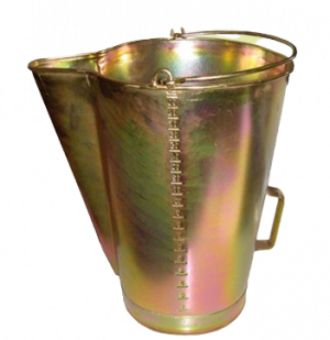 Balde Graduado 15 litros Lubefer LUB-2027B