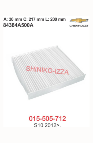 Filtro de Cabine do Ar Condicionado GM - S10  2012 em Diante - Filtro de Cabine do Ar Condicionado GM - S10 2012 em Diante 2