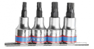 Jogo De Chave De Soquete Multidentado Curto 1/2