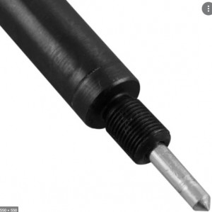 Suporte com rosca de 14mm x 1,25, para relógio comparador/ Fiat FIRE 8V e 16V, Doblò, Marea, Palio, Brava, Motores Zetec, Gol Power e motores de 20V com vela central, em geral// CR 07 - 