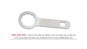 Chave para Apertar e Soltar a Tampa do Filtro de Motores Evo -CR289 - 