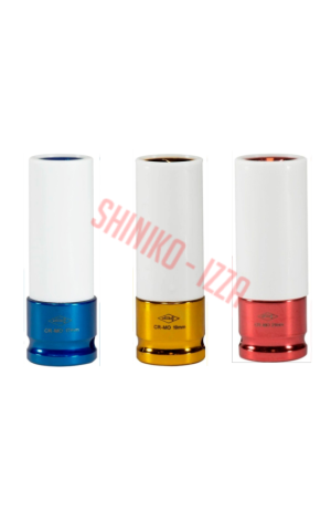 Soquete De Impacto 1/2 Liga Leve 21mm Vermelho - 