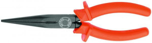 Alicate  Tipo Telefone Bico  Reto 6 1/2  IOX Com Isolamento- Gedore 8132 - 160