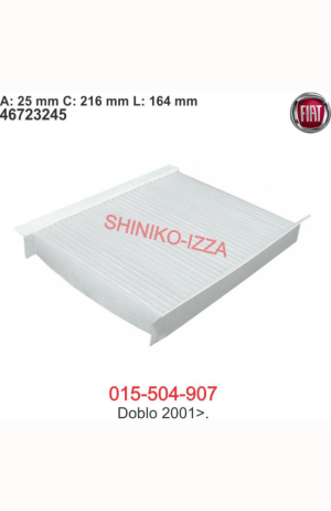 Filtro de Cabine do Ar Condicionado Fiat Doblô 2001 - Filtro de Cabine do Ar Condicionado Fiat Doblô 2001 2