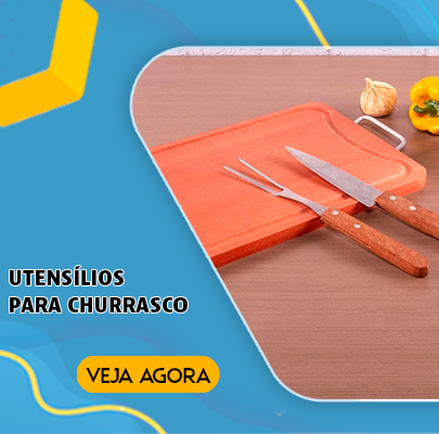 Utensílios para Churrasco