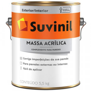 MASSA ACRILICA 3,6LT SUVINIL MASSA ACRILICA 3,6LT SUVINIL