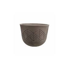 DECORACAO VASO TRIBO REDONDO 42 MACCHIATO JVTTMA42 DECORACAO VASO TRIBO REDONDO 42 MACCHIATO JVTTMA42