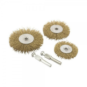 ESCOVA CIRCULAR KIT ACO 5 PECAS CONEX ESCOVA CIRCULAR KIT ACO 5 PECAS CONEX